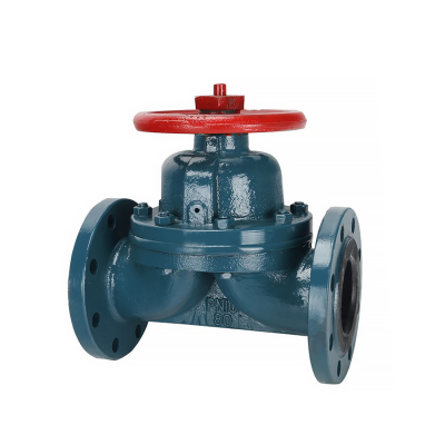 G41J法兰堰式衬胶隔膜阀